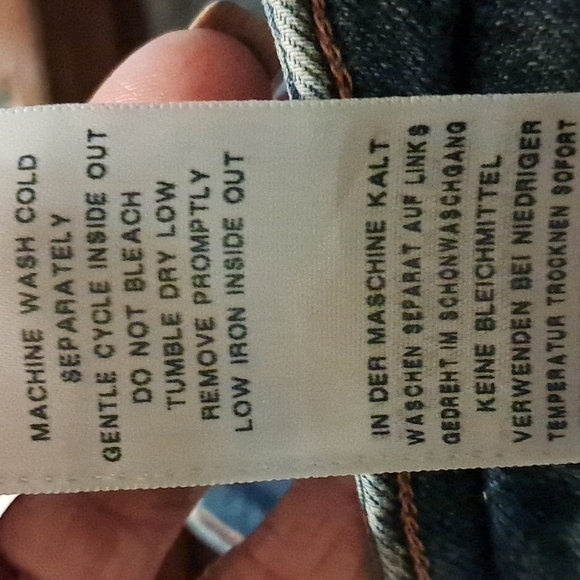 True Religion Women's Mid Rise Cut Off Denim Jean Mini Skirt Ojai Fields Size 23 - Picture 5 of 7